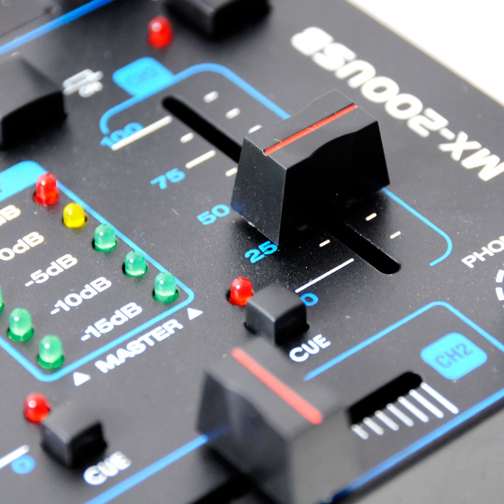 DJ Set mit Endstufe Boxen Mixer und Mikrofon DJ-170 – Bild 7