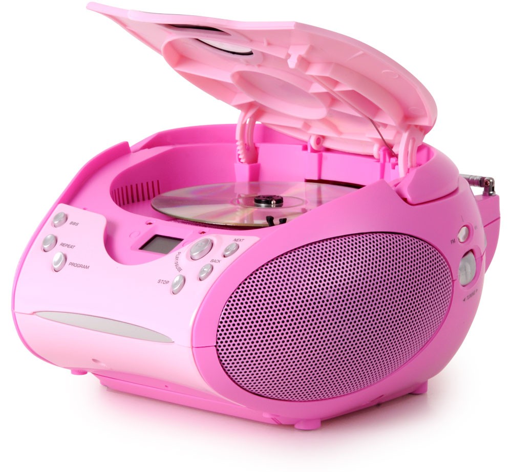 Anlage CD Player Mädchen Musikspieler Stereoanlage