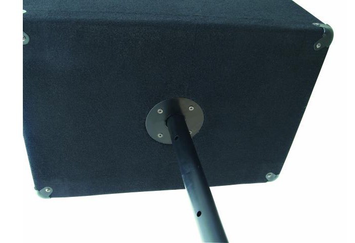 1600 Watt Boxen PAAR OMNITRONIC DX-1522 + PA-Stecker – Bild 3