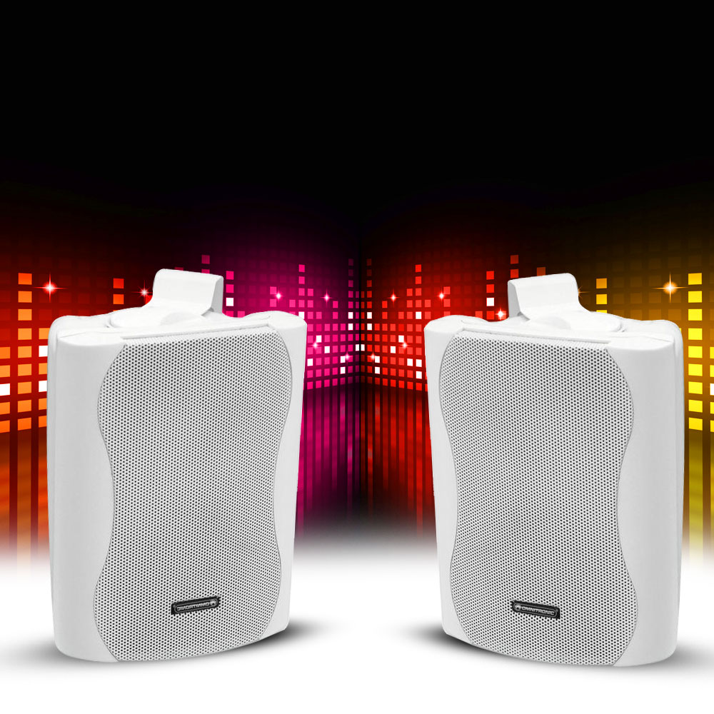 DJ PA sound reinforcement speaker boxes speaker boxes Omnitronic white / pair C-40 – Bild 2