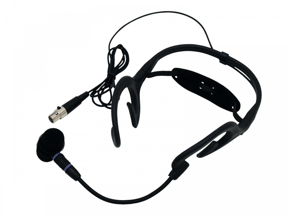 Headset-Mikrofon Kopfbügelmikro Omnitronic HS-1000 – Bild 2