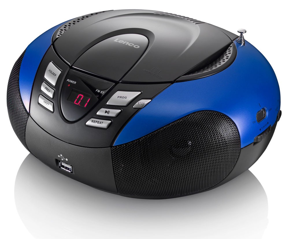 Tragbarer CD/MP3-Player mit Radio USB und LED Display SCD-37 – Bild 3