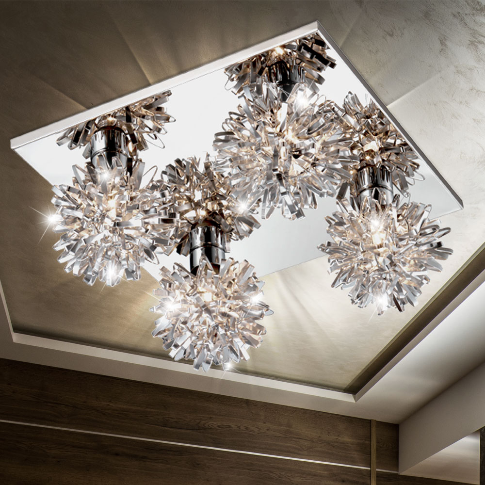 Deckenleuchte aus Aluminium mit atemberaubendem Charme – Bild 2