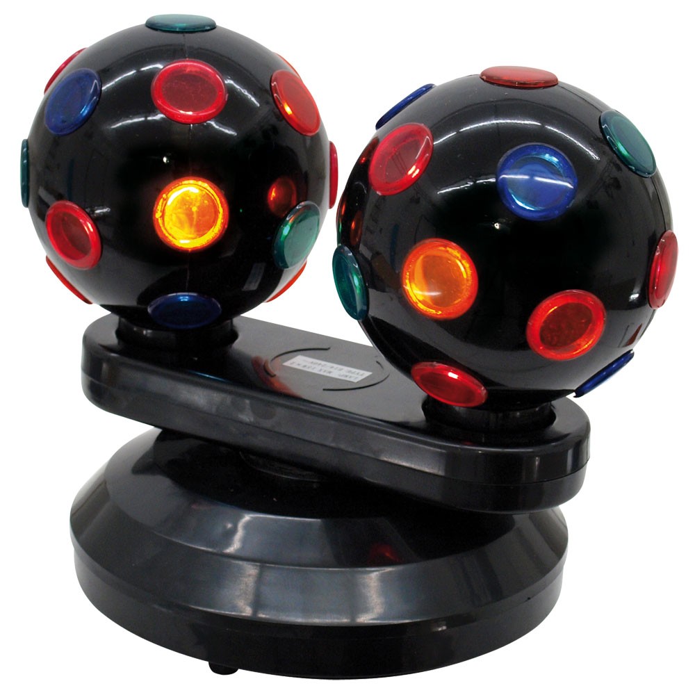 Strahleneffekt Mini Double Ball Lampe Licht Lichteffekte – Bild 1