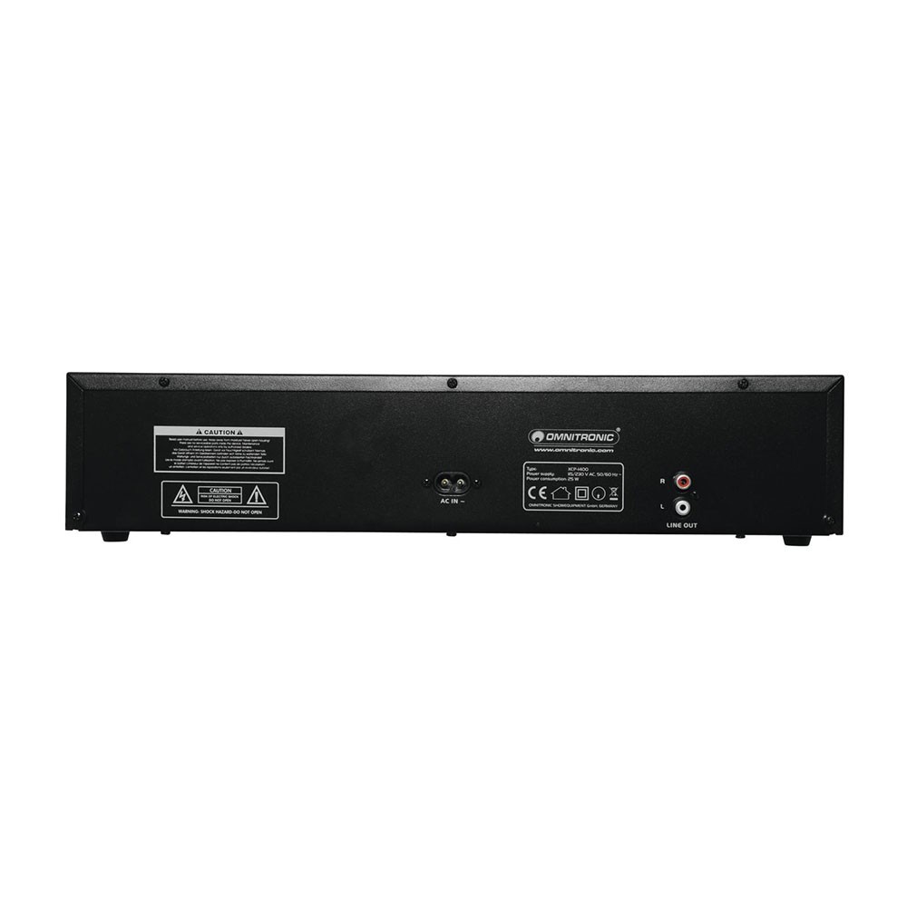DJ PA CD-Player CD-Spieler OMNITRONIC XCP-1400 – Bild 3