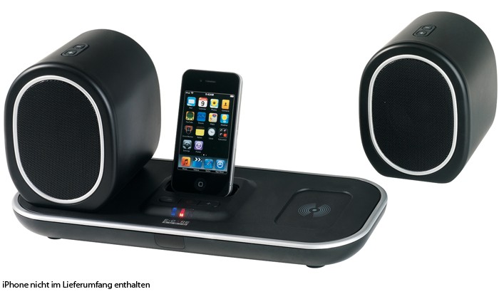 Kabelloses Iphone-Dock Musik Center mit LED-Anzeige – Bild 3