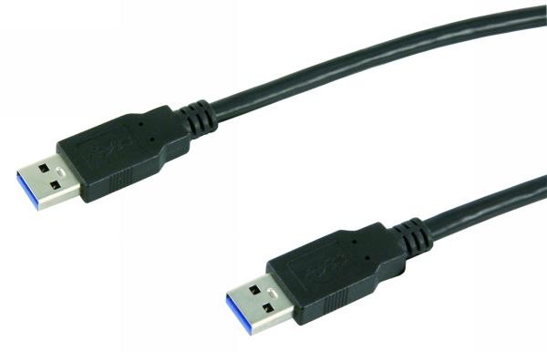 Computer USB-Verbindung 3.0 A-Stecker auf A-Stecker 3m PC