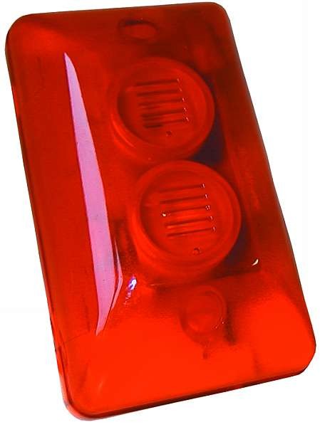 Roter LED Alarmsignalgeber mit Blitzer HC-102