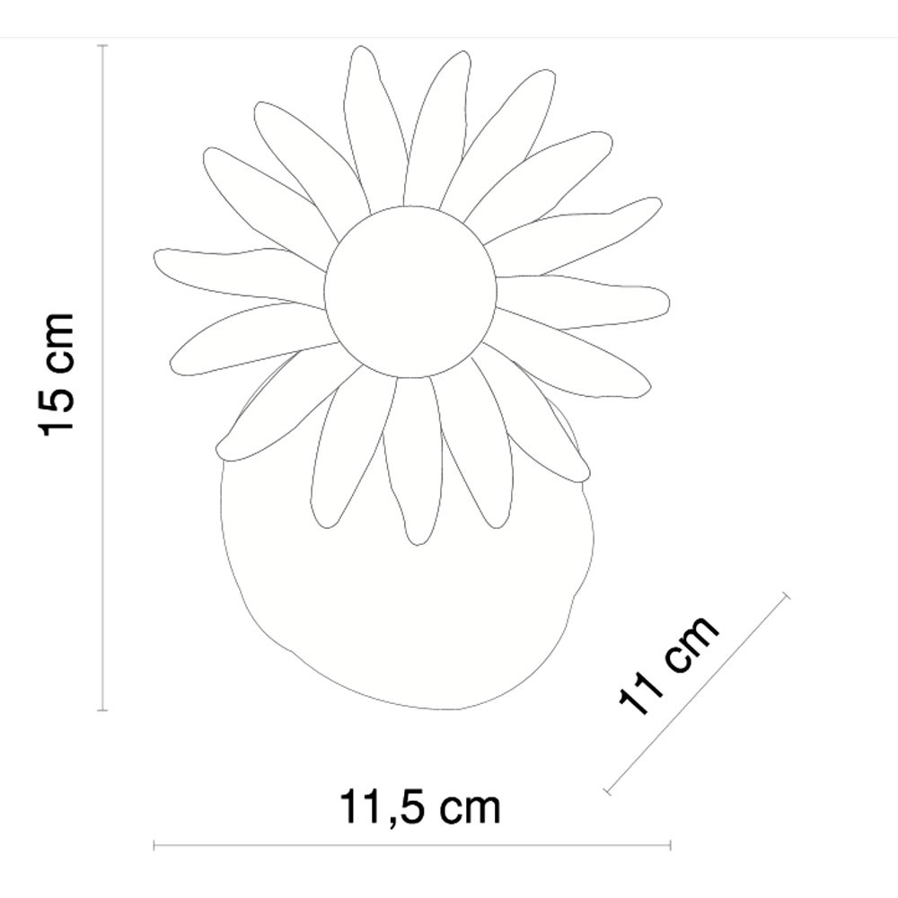 Solar Außenlampe mit LED-Farbwechsler Stein mit Blume – Bild 8