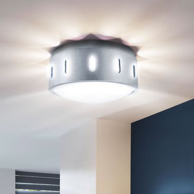 Design Aufbauleuchte aus satiniertem Glas Beleuchtung CHIRON