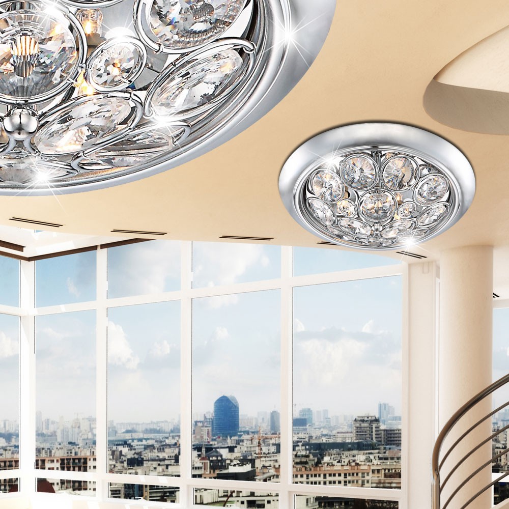Design Decken Kristall Kronleuchter Wohn-Ess-Schlaf-Zimmer Lüster Lampe