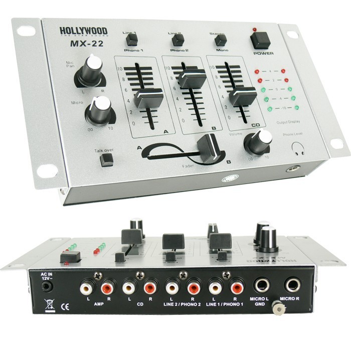 PA Party Karaoke Musik Anlage Boxen Bluetooth MP3 USB SD Endstufe Mixer