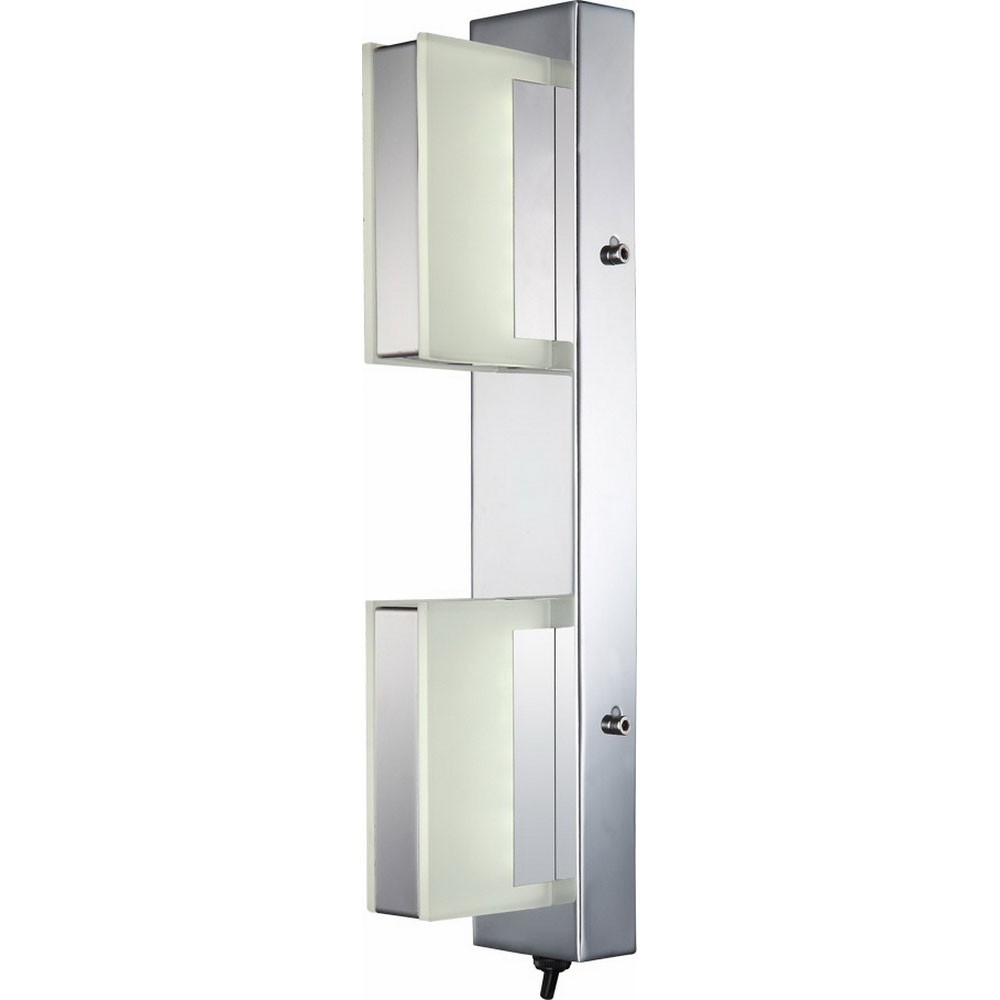 LED Design Wand Strahler Lampe Wohn Schlaf Zimmer Beleuchtung Chrom