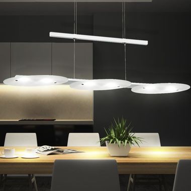 Aluminium LED Hängeleuchte mit 1260 Lumen