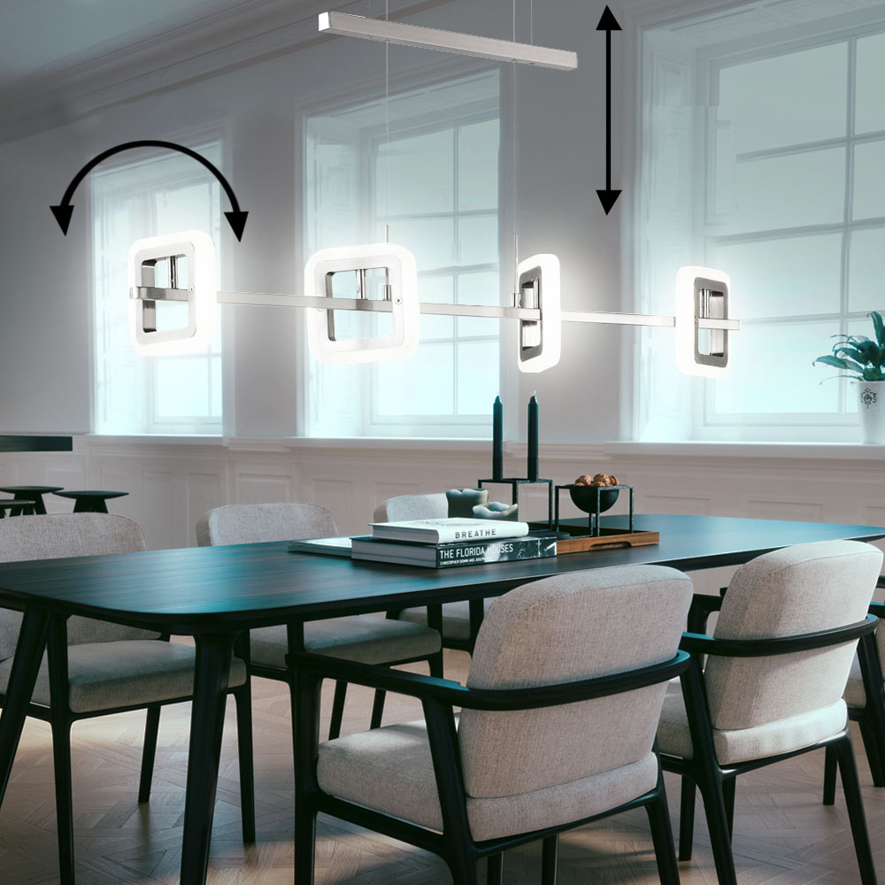 20W LED Decken Hänge Leuchte höhenverstellbar Strahler drehbar Pendel