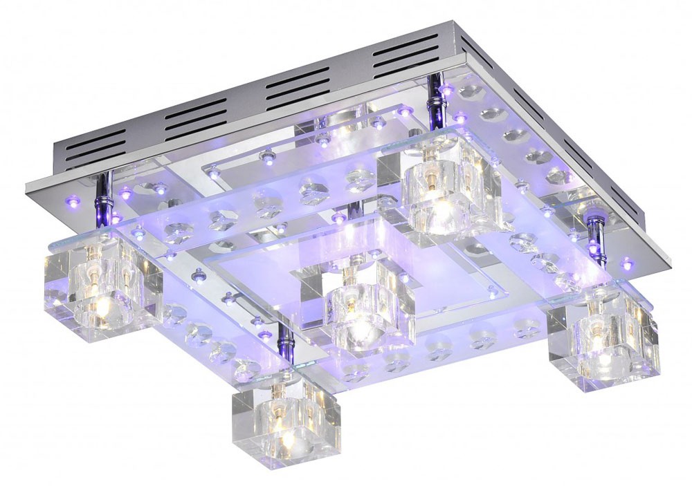 Deckenleuchte mit farbigen Deko LED`s und Fernbedienung Deckenleuchte mit farbigen Deko LED`s und Fernbedienung