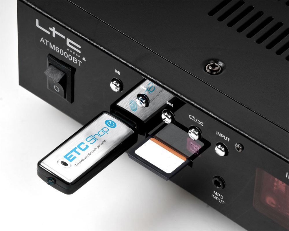PA Anlage Boxen Bluetooth Verstärker 2x Mikrofon DJ-Karaoke – Bild 4