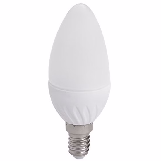 LED 4,5 Watt Leuchtmittel E14, 400 Lumen, Kerze, warmweiß, DxH 3,8x10 cm