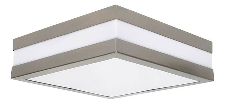 ALU LED Außen Decken Lampe GOLD patiniert Leuchte Garten Weg Veranda Beleuchtung