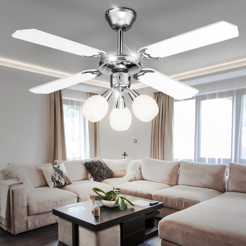 Elegant Ceiling Fan With Light