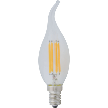 4W E14 LED bulb 400lm 3,000K, DxH 3.5x11.5 cm