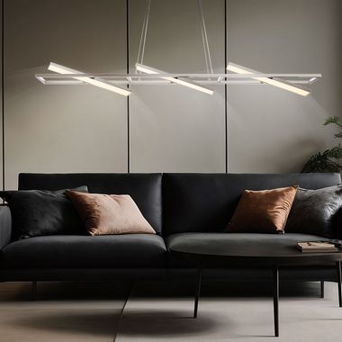 LED Hängeleuchte, beweglich, L 153 cm, SAVINJA