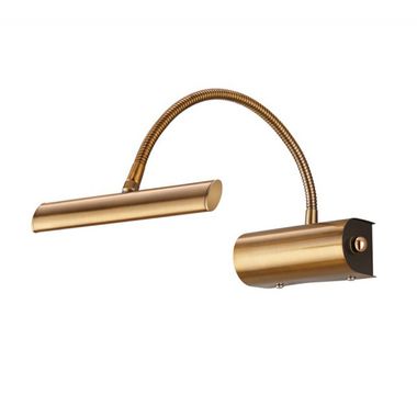 Modische 4 Watt LED Wandleuchte in Altmessing