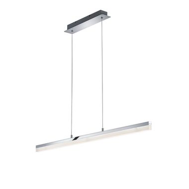 Lampa wisząca LED Flawless 4,5 W w kolorze chromu