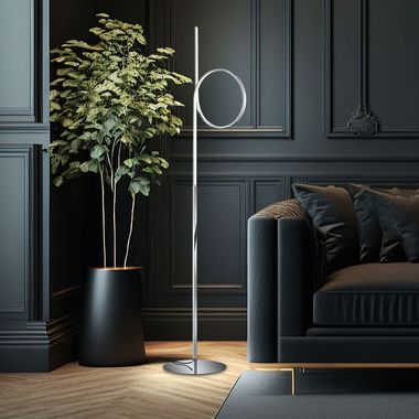 Luxus LED Stehleuchte für Ihren Flur mit Fußdimmer CATOKI