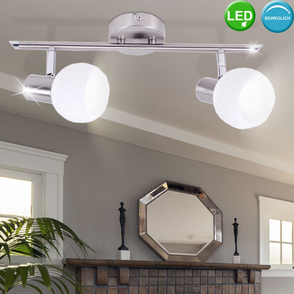 Design LED Decken Lampe Spot beweglich Strahler Leuchte Beleuchtung Wohn Zimmer