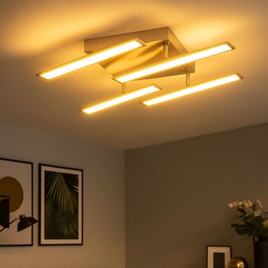 Plafonnier et applique LED à bras mobiles