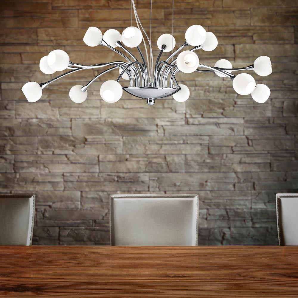 hängelampe wohnzimmer glas