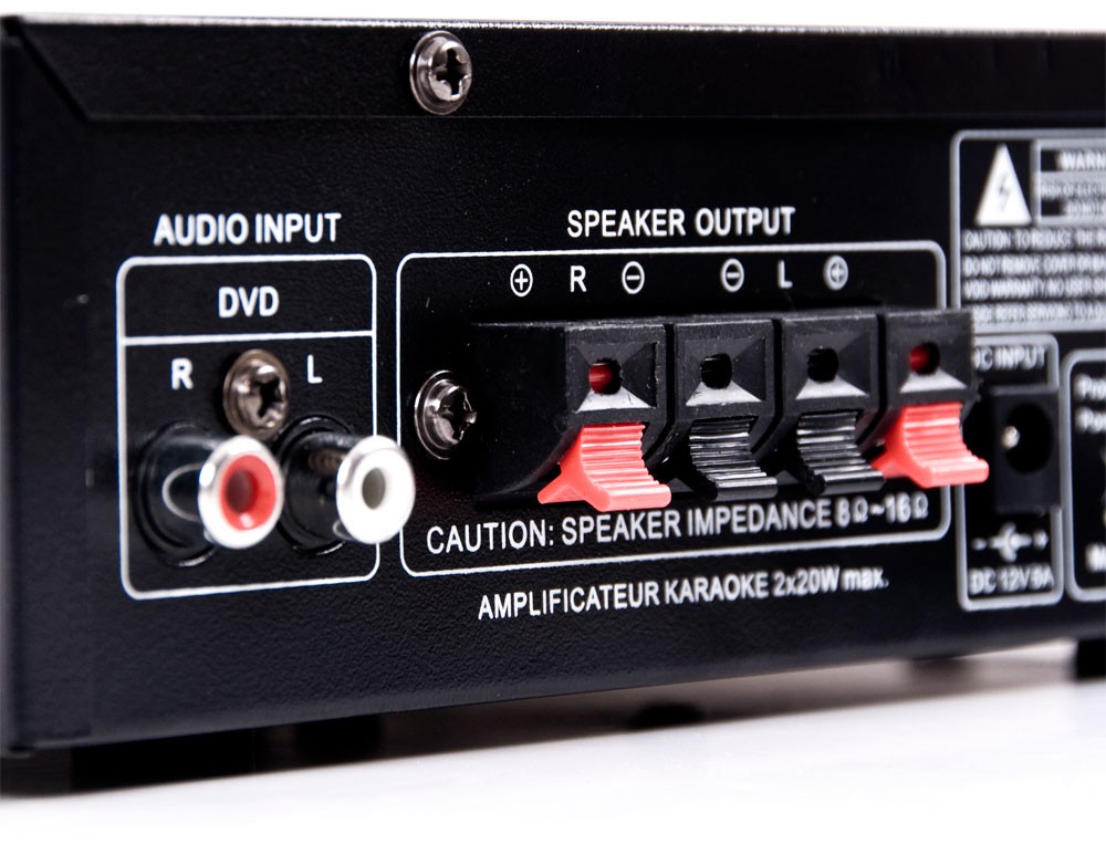 PA Set mit Boxen und Karaoke Bluetooth Verstärker DJ-Party 9 – Bild 7