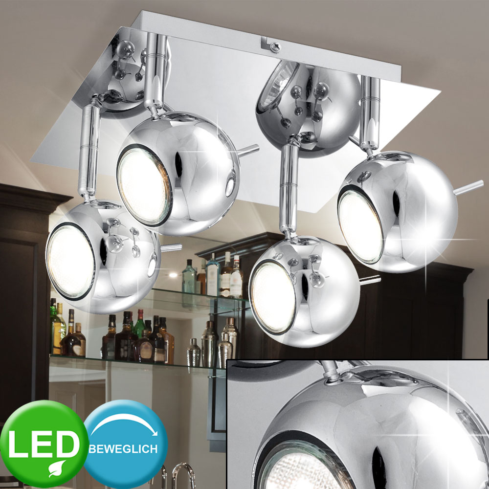 Retro Strahler beweglich LED 10 Watt Decken Leuchte Esszimmer Lampe Länge 300 mm