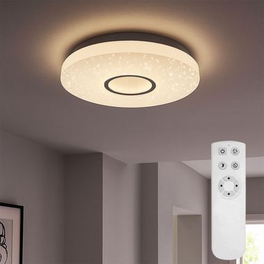 LED ceiling light, star effect, CCT, D 41.6 cm