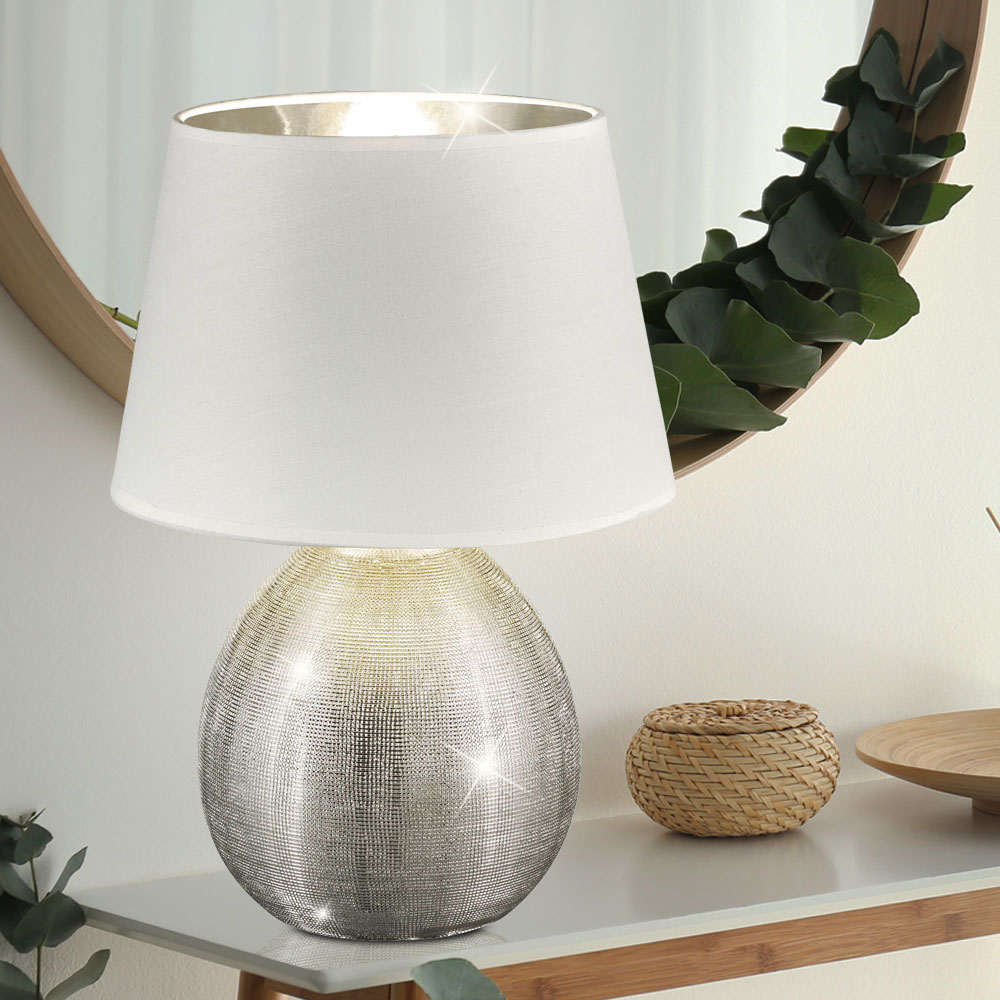 Support de lampe en céramique bricolage, base d'ampoule LED domestique pour  table et sol, accessoire