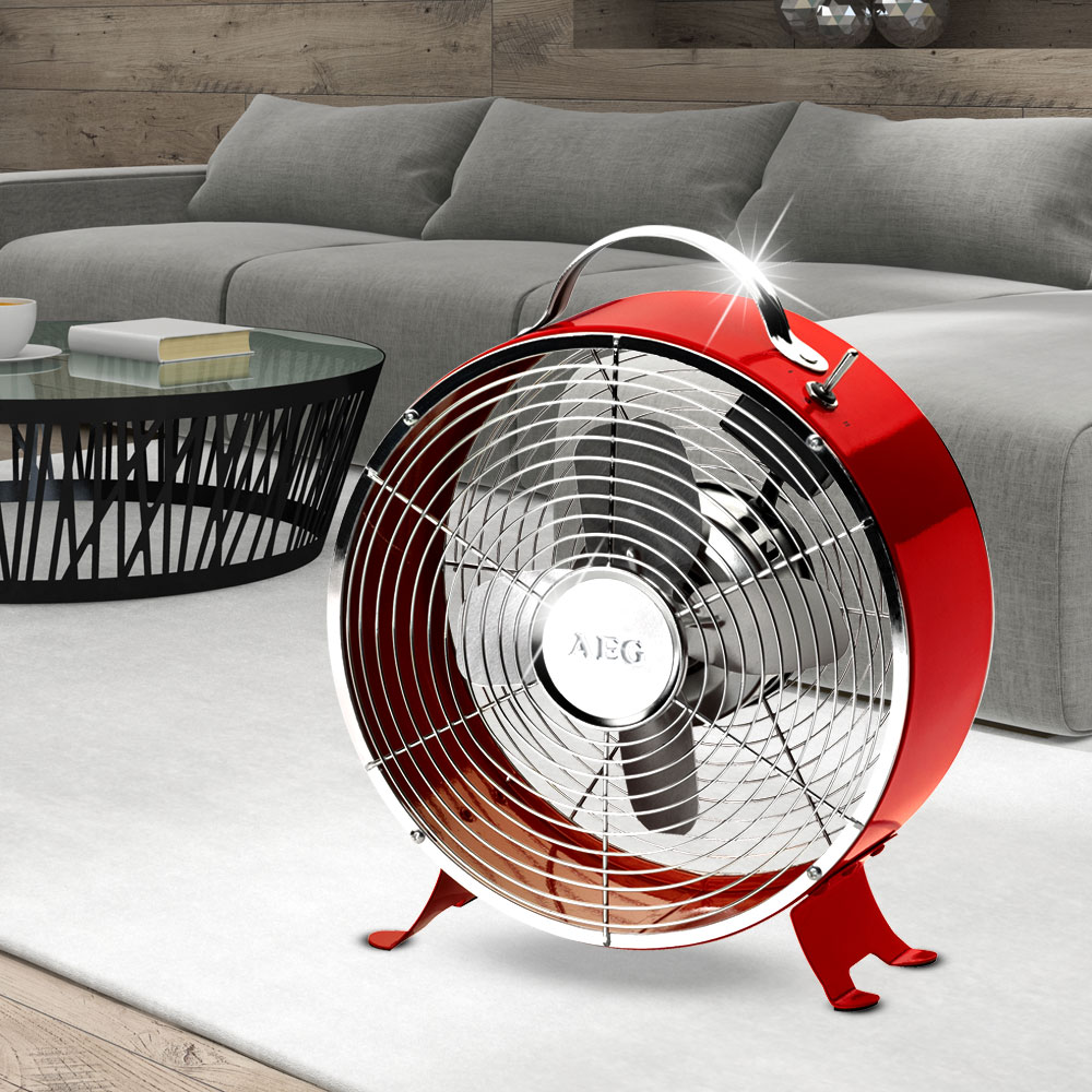 AEG Steh Stand Tisch Ventilatoren Wohnzimmer Decken Lampe Lüfter Luft Befeuchter