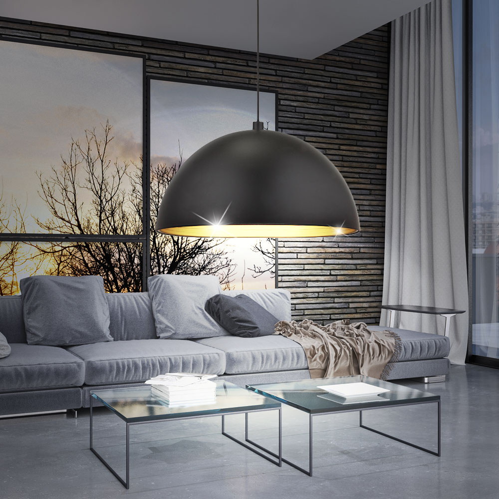 LED Decken Pendel Leuchte RGB Fernbedienung Hänge Lampe dimmbar ALU