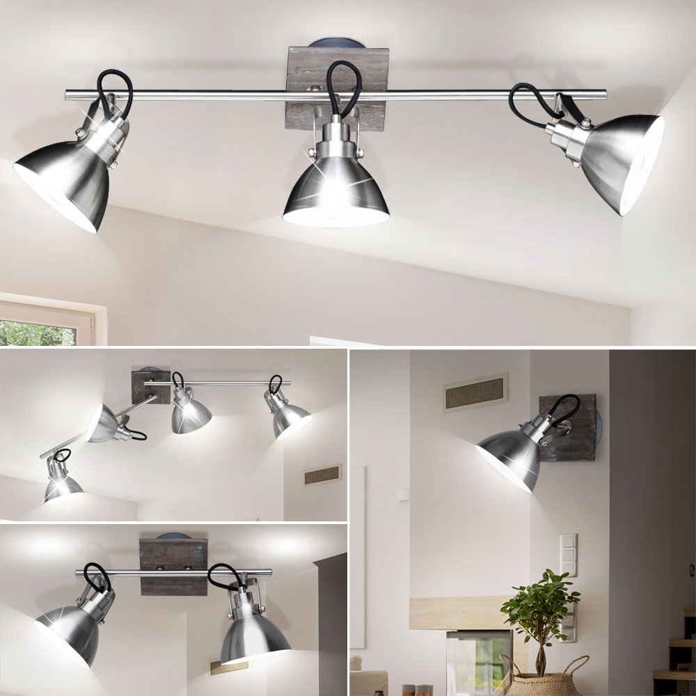Decken Strahler Wohn Arbeits Zimmer Beleuchtung Wand Lampe Spot Living