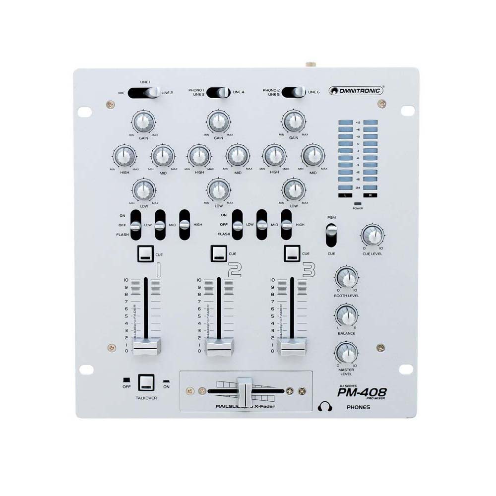 OMNITRONIC PM-408 DJ-Mixer – Bild 4