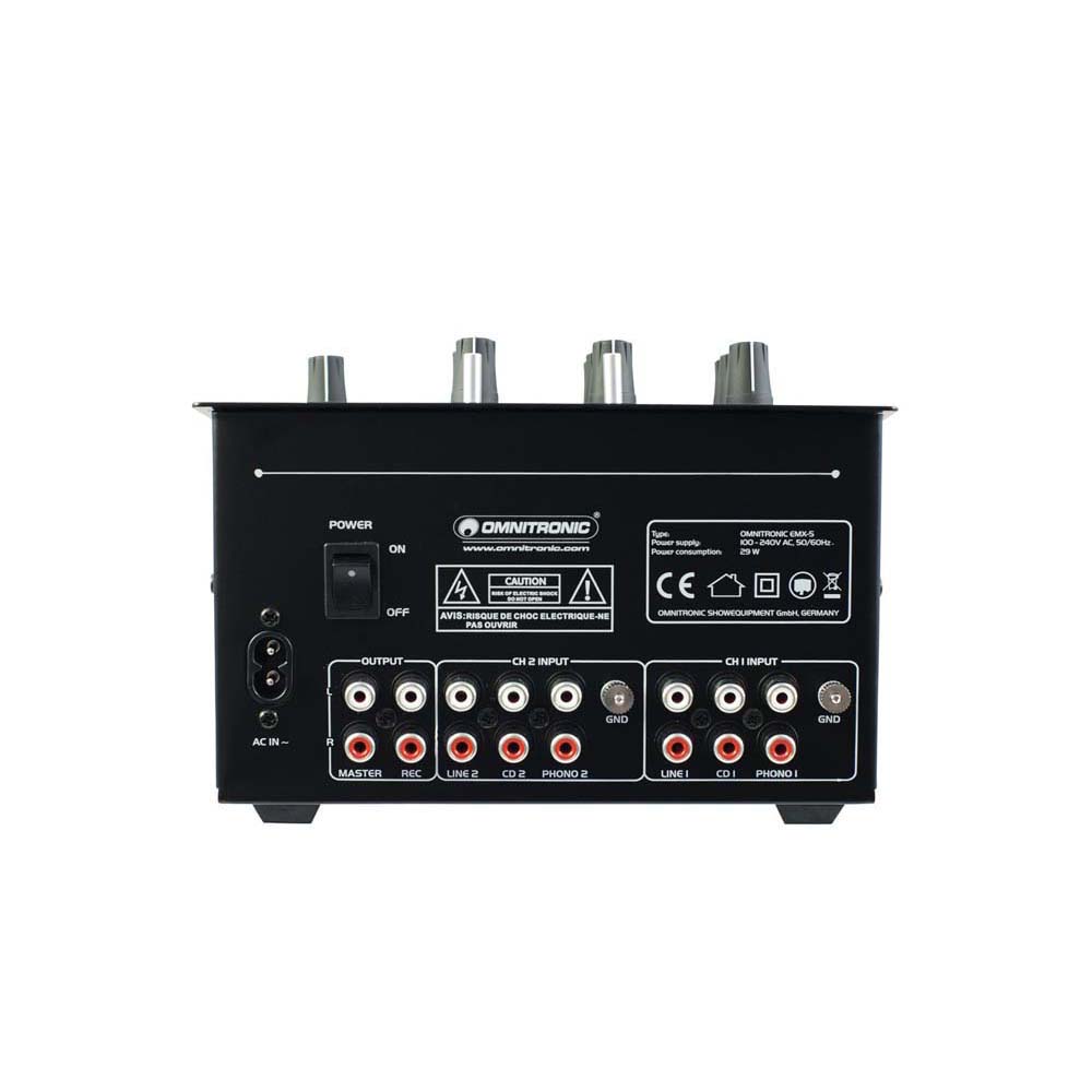 OMNITRONIC PM-222 2-Kanal-DJ-Mixer – Bild 3