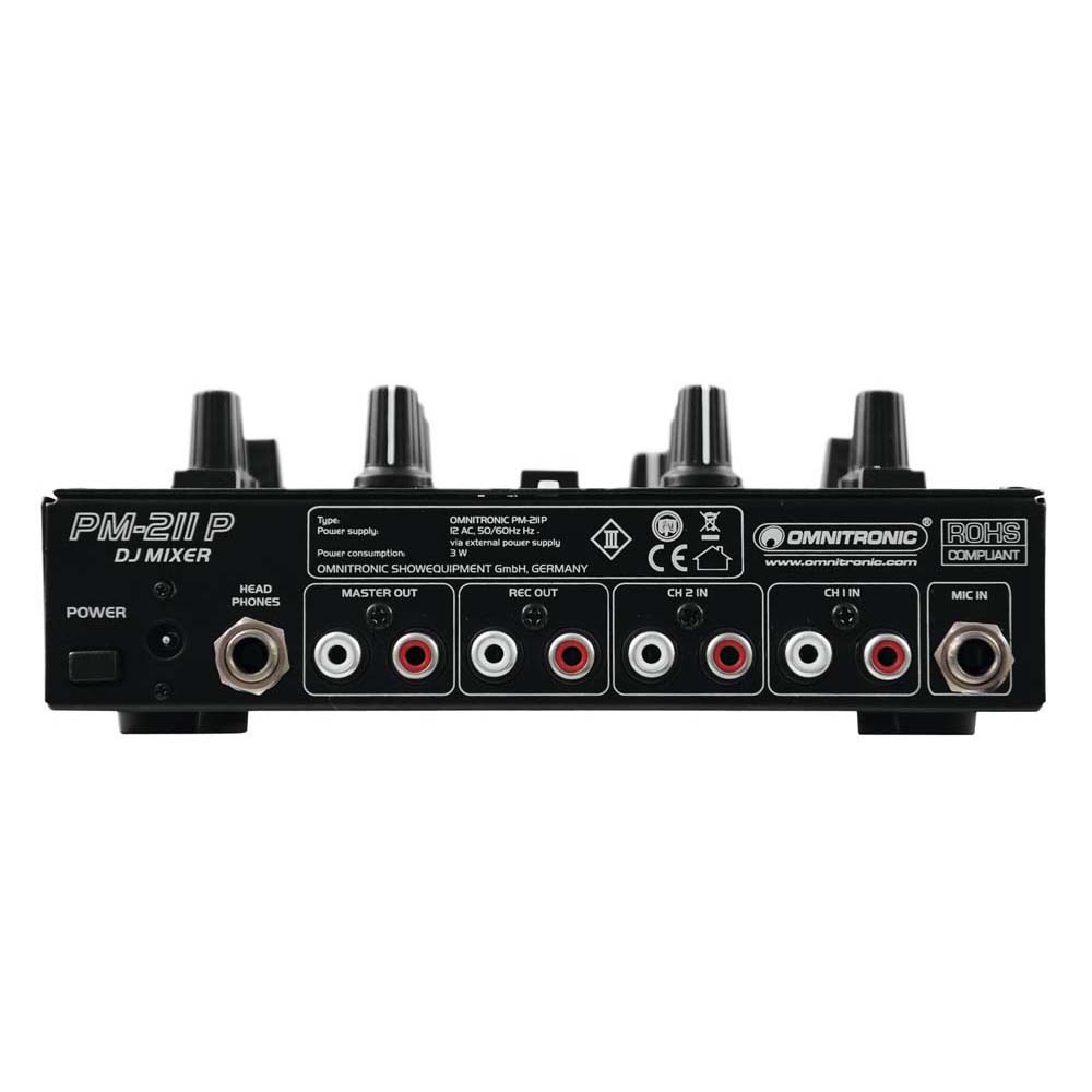 OMNITRONIC PM-211P DJ-Mixer mit Player – Bild 3