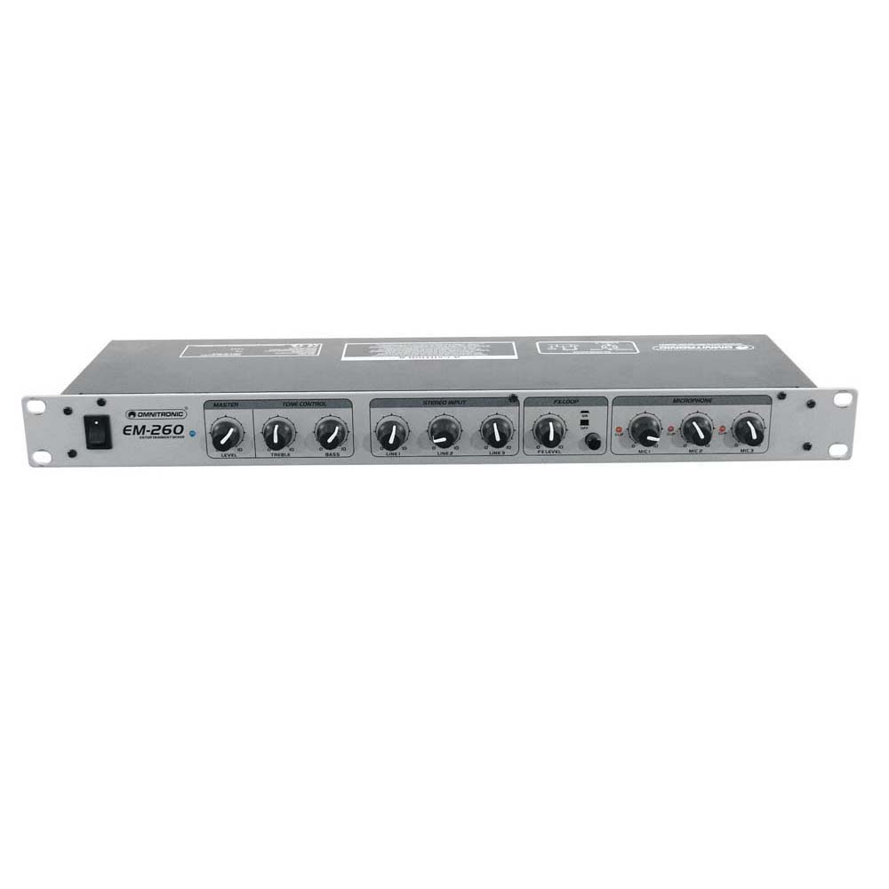 OMNITRONIC EM-260 Entertainment-Mixer – Bild 1