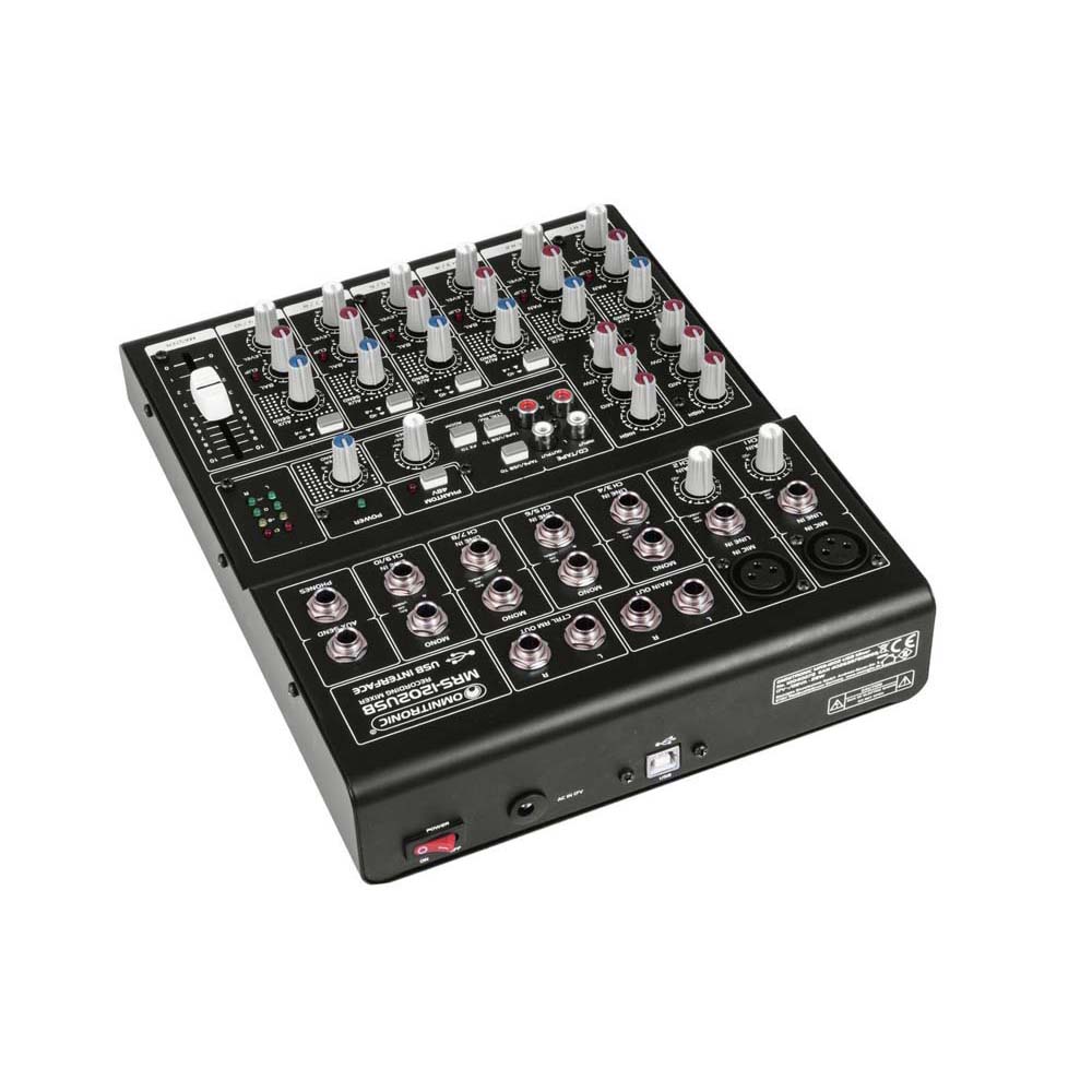 OMNITRONIC MRS-1202USB Recording-Mixer – Bild 3
