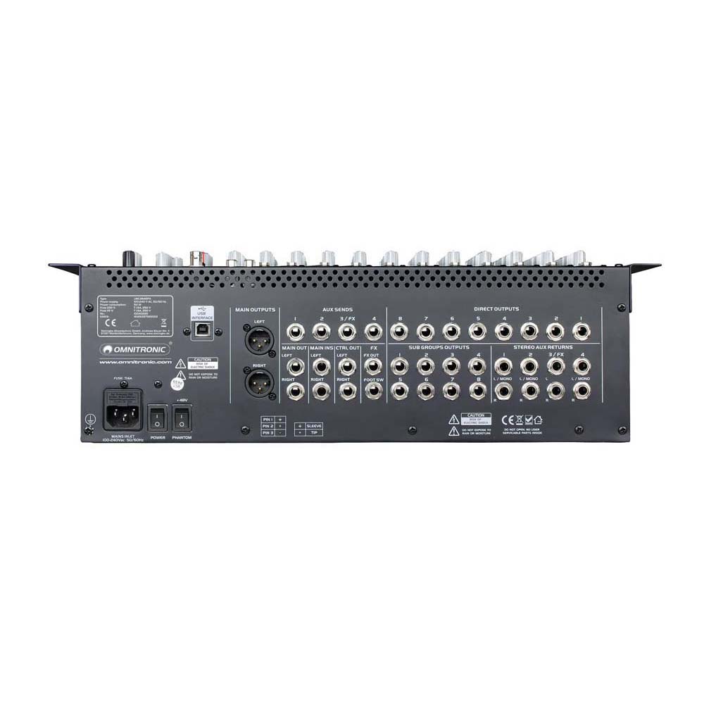 OMNITRONIC LMC-2642FX USB Mischpult – Bild 3