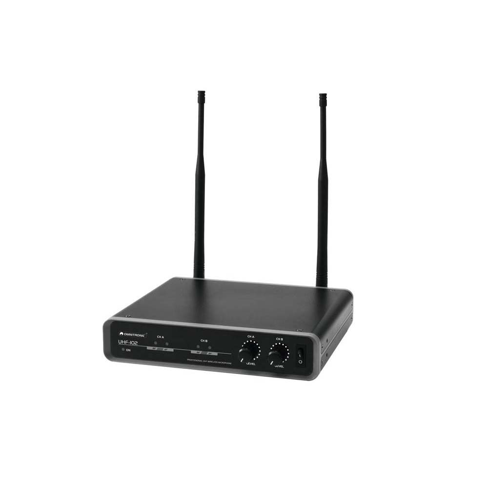 OMNITRONIC UHF-102 Funkmikrofon-System 823.5/863.1MHz – Bild 5