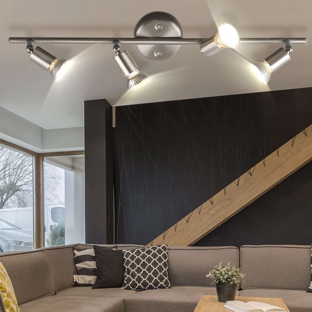 Luz De Techo LED Iluminación de Pasillo Regulable RGB Control Remoto