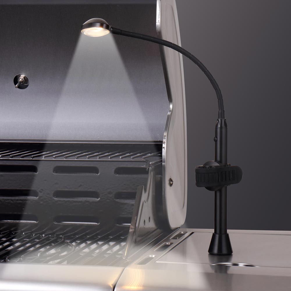 Grill-Lampe Zubehör LED Spot Schwanenhals Magnet Barbecue Grill