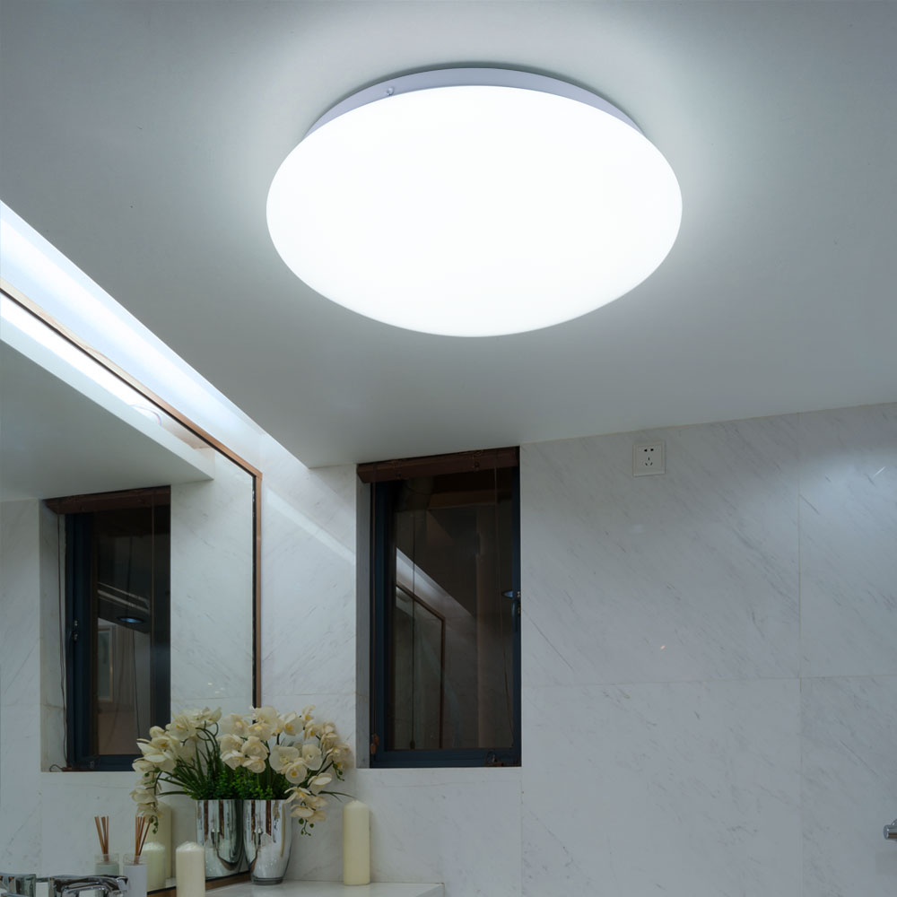 Plafonnier LED salon salle à manger éclairage 4000K lampe de couloir blanc  V-TAC 1435, ETC Shop: lampes, mobilier, technologie. Tout d'une source.