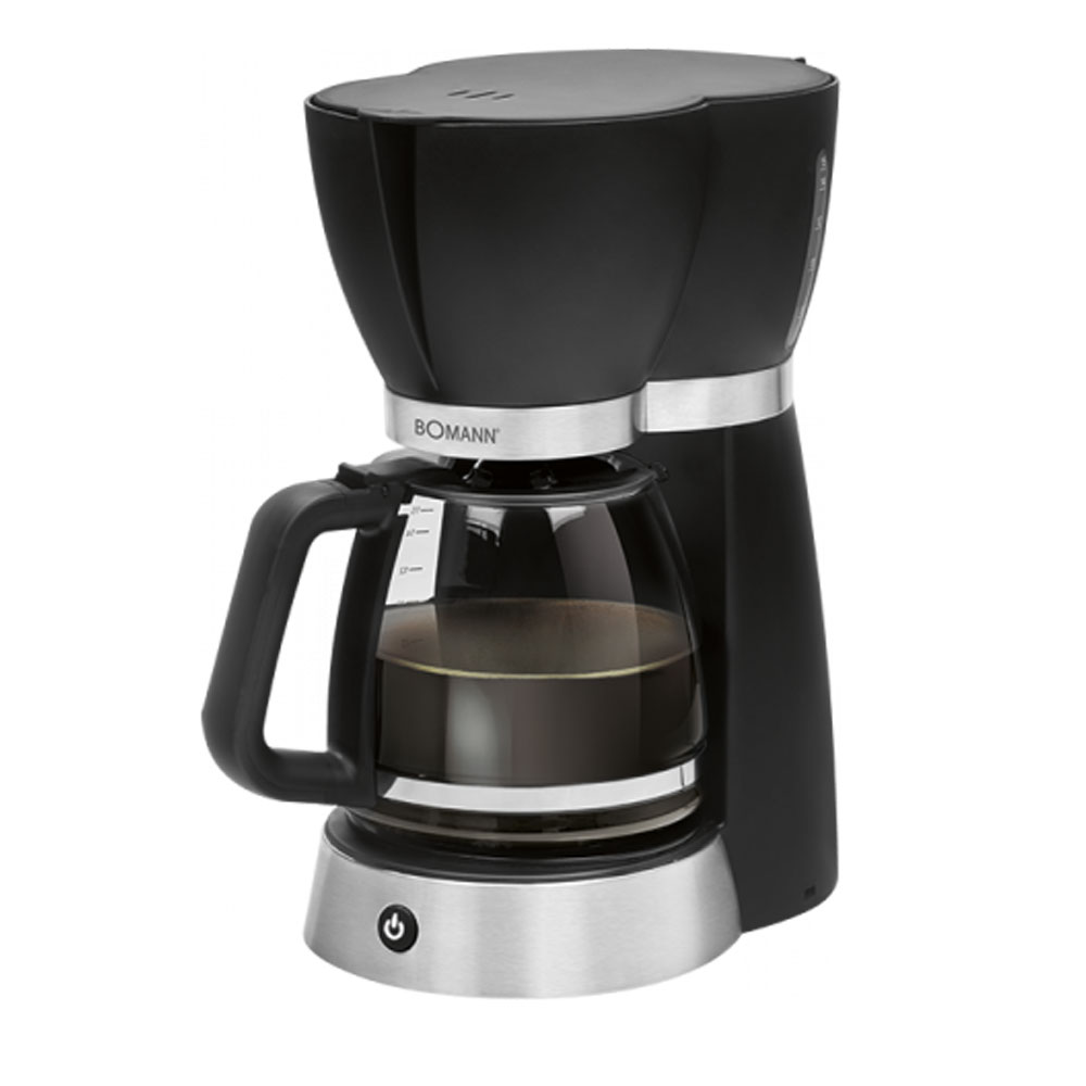 Kaffee Maschine 15 Tassen warmhalten Filter Brüh Automat Glas Kanne mint grün
